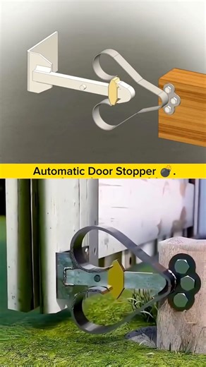 How Automatic Door Stopper Works: Hidden Security Hack 🤯🔥 #shorts