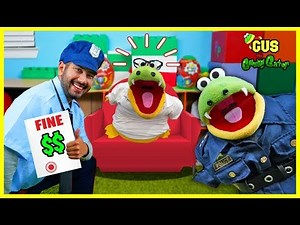 Pretend Play Police help Gus the Gummy Gator! Learn Good Behaviors