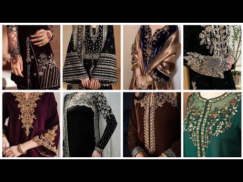 latest collection 2026 new handwork embroidery designs 