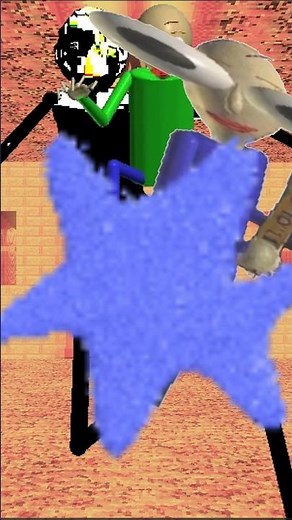 Baldi meets "3 Reupload" - Short story - [Baldi's basics] #shorts #funny #gaming #baldisbasics #mod