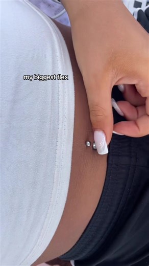 Healed Belly Button Piercing: My Biggest Flex