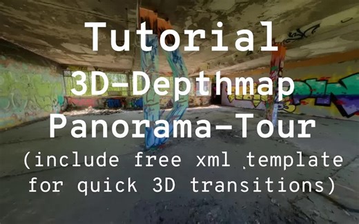 iBlender中文版插件PanoCamAdder教程3D 深度图之旅 – PanoCamAdder/KRpano Blender