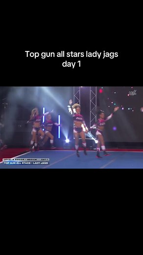 Lady Jags Shine at Day 1 of All-Star Cheer Competition