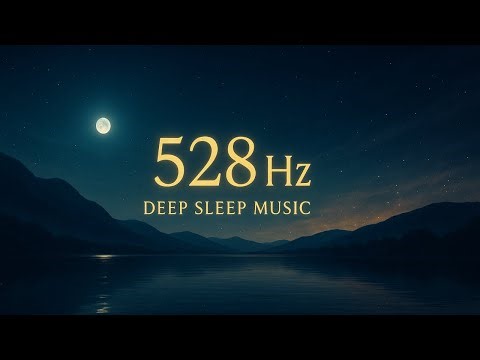 528Hz Celestial Sleep Journey | Deep Regeneration, Stress Relief & Midnight Calm (3 Hours)