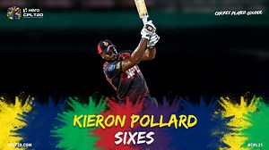 The big guy Kieron Pollard makes it look so easy! Check out these sixes from the SKIPPA. #CPL21 #KieronPollard #CricketPlayedLouder | CPL T20