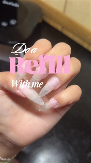 Nail Refill Techniques with Gel Extensions
