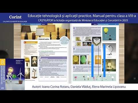 🆕 Educație tehnologică și aplicații practice. Manual pentru clasa a VIII-a
