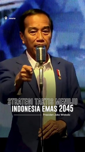 96K views · 4.9K reactions | Untuk membawa kapal besar Indonesia menggapai cita-cita Indonesia Emas 2045, kita perlu rencana dan visi yang taktis, strategi besar tapi strategi yang taktis, dan berani mengeksekusinya. | Joko Widodo | Facebook