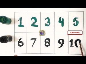 🔢 Counting Worksheet for Kids | 1 to 10 Numbers Practice | Kids Learning