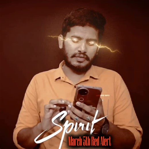 asthetic.editz on Instagram: "March 05th red alert anta🔥🥵📈 @actorprabhas @sandeepreddy.vanga . . #prabhas #spirit #release #telugucinema #tollywood #tfi #trendingreels"