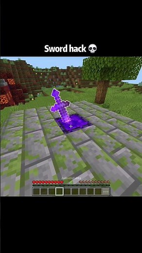 Minecraft sword hack moments