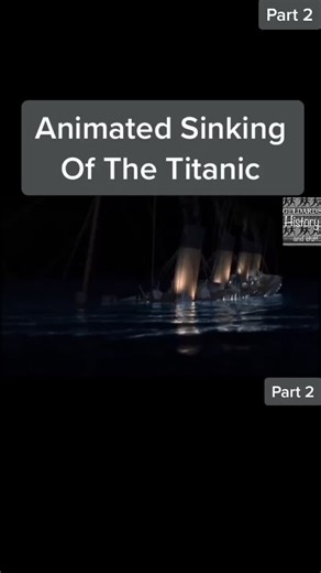 Animated Titanic Sinking Animation