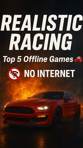 “Top 5 Racing Games 2025 🔥 Offline & Next Level Graphics 😳🚘” #Top5RacingGames #OfflineRacing