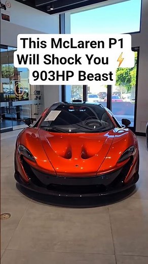 McLaren P1 = PURE INSANITY 😮‍🔥