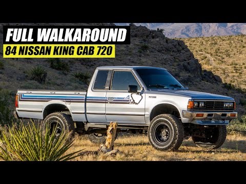 1984 Nissan King Cab 720 Walkaround