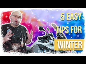 STORING Your Motorcycle during WINTER in 5 Easy Steps
