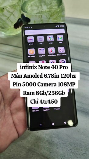 infinix Note 40 pro 4tr4 #trinhvanmobile #infinixnote40pro