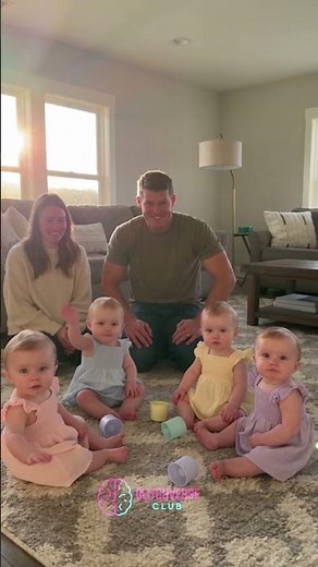 Military Dad Asked “Room for Daddy?”… Then 4 Baby Girls Answered One by One 😭🫖🇺🇸❤️