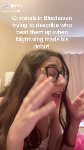 His most recognizable feature #nightwing #richardgrayson #batfamily #dccomics #robin