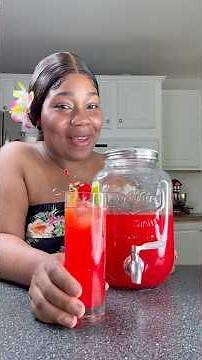This Jamaican Rum Punch taste like vacation inna glass 🌴🍍 #rumpunch #jamaicancuisine
