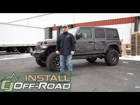 2018-2020 Jeep Wrangler JL Mopar Lift 2" w/FOX Shocks/Coil Springs/Fr Lower Control Arms Install