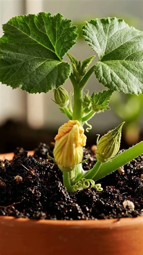 Growing Acorn Squash From Seed Time Lapse – 80 Days