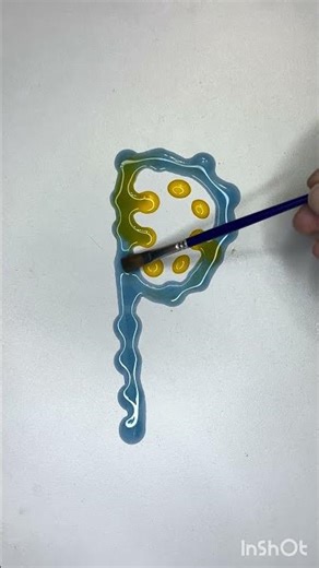 Color Drop Art | Bright Red, Blue and Green Mix