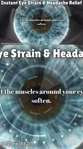 Eye Strain Headache Relief | Eye Regeneration Frequency | Improve Blurred Vision With Binaural Beats