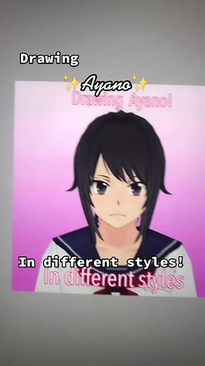 Should I do more of these? || #yanderesimulator #yanderechan #ayano #studioghibli #rickandmorty #southpark #viral