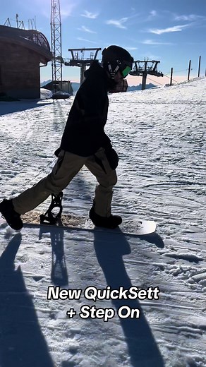 Best Combo: New QuickSett ORIGIN Step On @Burton Snowboards