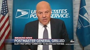 22K views · 485 reactions | ELECTION CONCERNS: Postmaster General Louis DeJoy testified before Congress, disputing allegations that he’s making changes to the U.S. Postal Service’s operations to help boost Pres. Trump’s reelection in November, calling such claims “outrageous.” Jonathan Karl reports. https://abcn.ws/3heN1XE | ABC World News Tonight with David Muir | Facebook