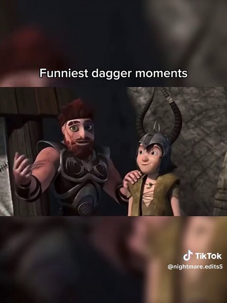 Funniest dagger moments #httyd #httydedit #childhood | httyd edit