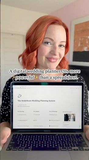 📣 If you're still planning your wedding with a spreadsheet I have news for you! #weddingplanning