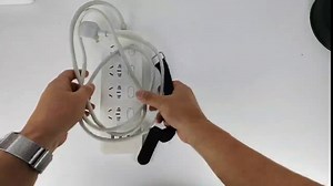 18 inch Extend Cable Strap and Adjustable Securing Strap with Buckle - 12 PCS Reusable Hook and Loop Fastening Nylon Cable Tie Wrap