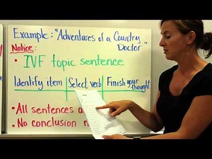 Writing an objective summary