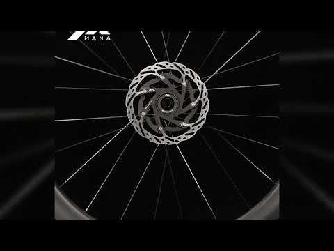 A must-have product! MANA Bicycle Disc Brake Center Lock Float Rotor Lightweight Heat Dissipation