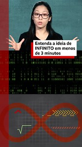 O que é o infinito? ♾️🔢 Certamente, você já usou a palavra infinito muitas vezes. Mas você sabe o que isso significa na matemática? Entenda a origem, a utilidade e os paradoxos desse conceito em poucos minutos neste #CortesBBC #BBCBrasil #infinito #matemática #curiosidades | BBC News Brasil