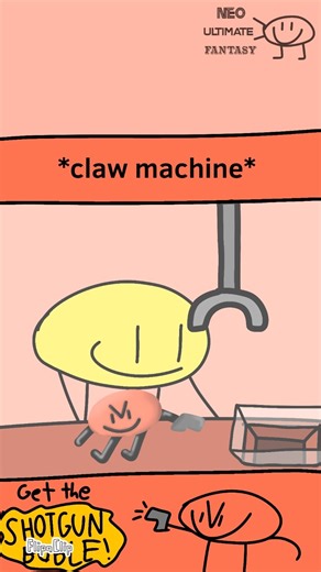 Claw machine (Animation meme) @raxdflipnote #animation #funny #boble #flipaclip #clawmachine