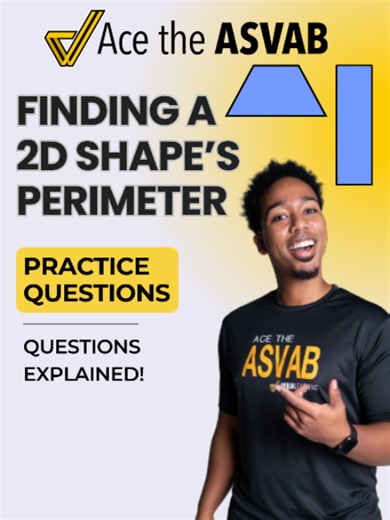 Perimeter of 2D Shapes ASVAB Review — Quick 9-Min Lesson