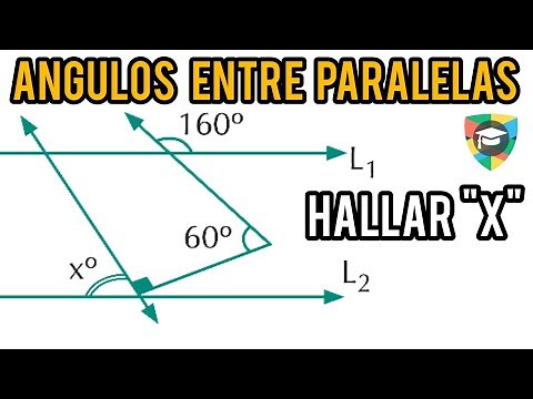 Ángulos entre rectas paralelas cortadas por una secante ejercicios resueltos