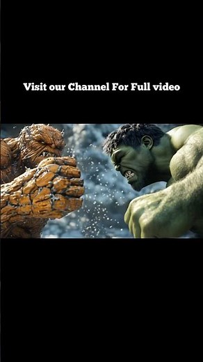 Hulk vs The Thing - Ultimate Fight To The End!