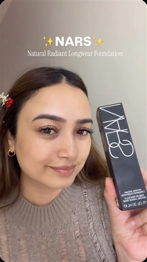 Ritu Panwar on Instagram: "The ultimate weightless, radiant skin duo that enhances your complexion without masking it✨✨✨ @narsissist @nars_arabia 💄 NARS Natural Radiant Longwear Foundation — In shade :- light 4.5 VIENNA💘 ✨ Why I love it: • Shade-perfect match — customizes to your skin tone so it looks like your skin but better. • Longwear that lasts — stays radiant all day without feeling heavy. • Radiant finish — gives a natural glow, not flat or matte (but not greasy either). • Buildable cov