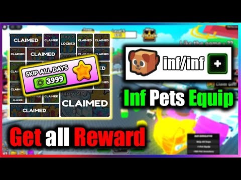 💥 Gun Simulator Script - Get all Calendar Reward, Inf Pets Equip