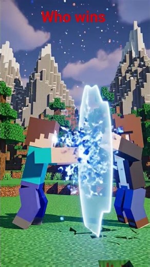 Herobrine vs notch minecraft