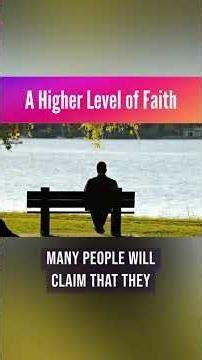 A higher Level of Faith | Rabbi Daniel Coren