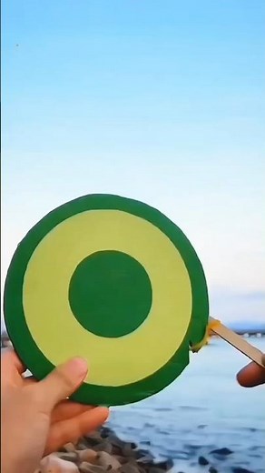 How to Make a Flying Cardboard Frisbee 🥏,Turn Cardboard into a Flying Disc♻️ #DIY #craft #kidscraft