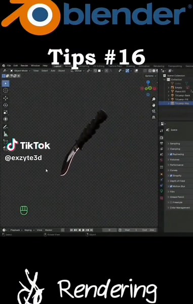 ransparent Background renders in Blender TIPS #16 FOLLOW FOR MORE TIPS! Learn how to render images with transparent backgrounds in Blender with this quick and easy tutorial! Perfect for creating overlays, logos, and more—this tip will take your Blender projects to the next level. Watch now and start producing clean, professional results in no time! #Blender, #3Dmodeling, #transparentbackground, #rendersettings, #Blendertutorial, #Blendertips,,#Blendershortcuts, #Blenderbeginners #Blender #3DMode