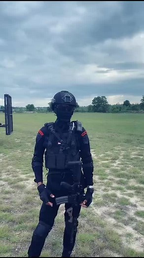 Brimob Tactical Display: Strength and Unity in Action