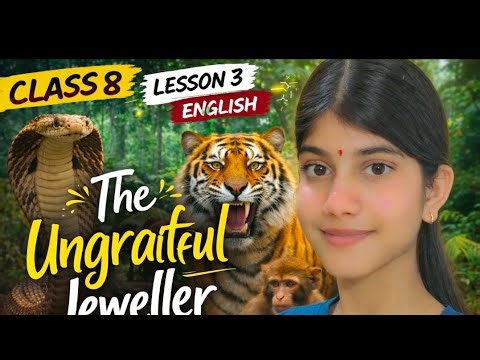 Class 8 English lesson 3rd the ungrateful jeweller