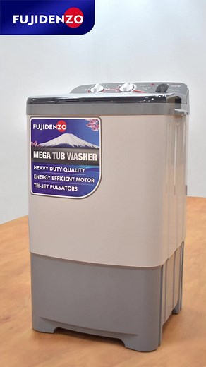 37K views · 164 reactions | Fujidenzo 11 kg Mega Tub Washing Machine is the newest addition to Fujidenzo's selection of high-quality laundry appliances! See for yourself how this washer can efficiently wash even a heavy king-sized comforter. #Fujidenzo #QualityAboveAll | Fujidenzo Appliances | Facebook